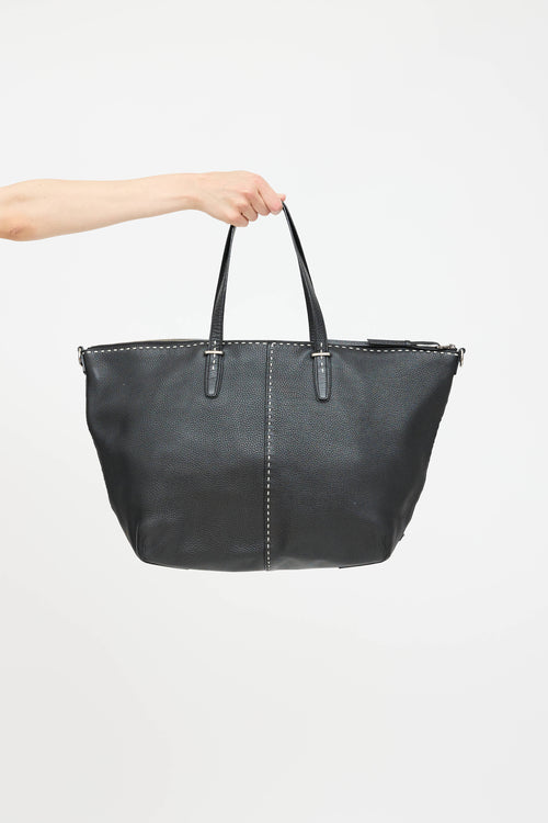 Leather Bleecker Tote Bag