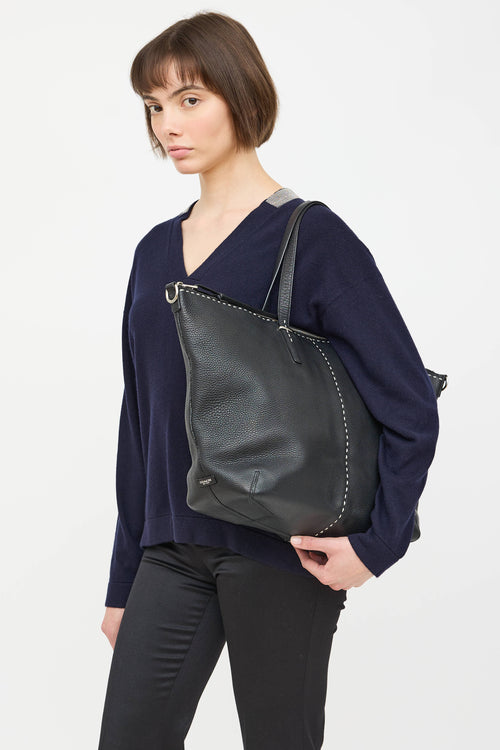 Leather Bleecker Tote Bag