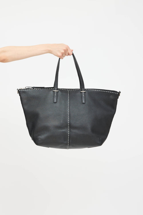 Leather Bleecker Tote Bag