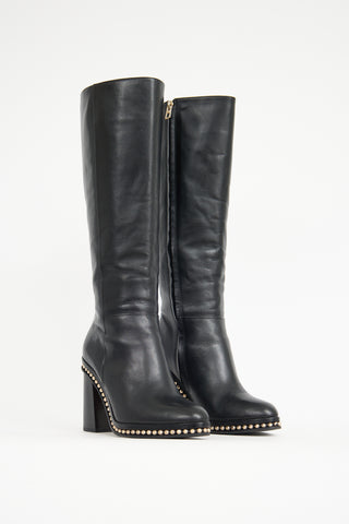 Coach Leather Justina Boot