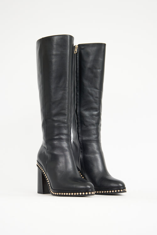 Coach Leather Justina Boot