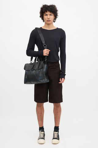 Coach Leather Metropolitan Portfolio Bag