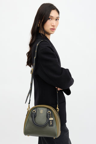Coach Leather Marleigh Satchel Bag
