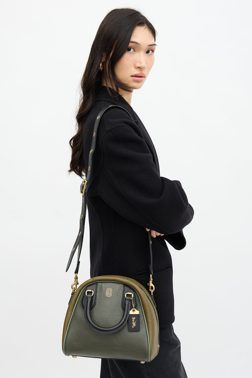 Coach Leather Marleigh Satchel Bag