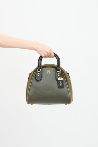 Coach Leather Marleigh Satchel Bag