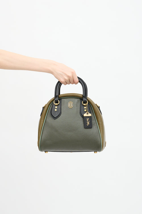 Coach Leather Marleigh Satchel Bag