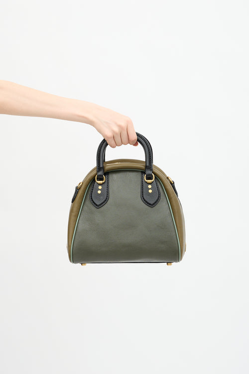 Coach Leather Marleigh Satchel Bag