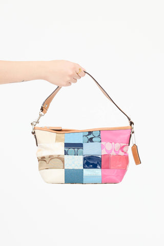 CoachPatchwork Shoulder Bag