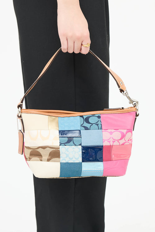 CoachPatchwork Shoulder Bag