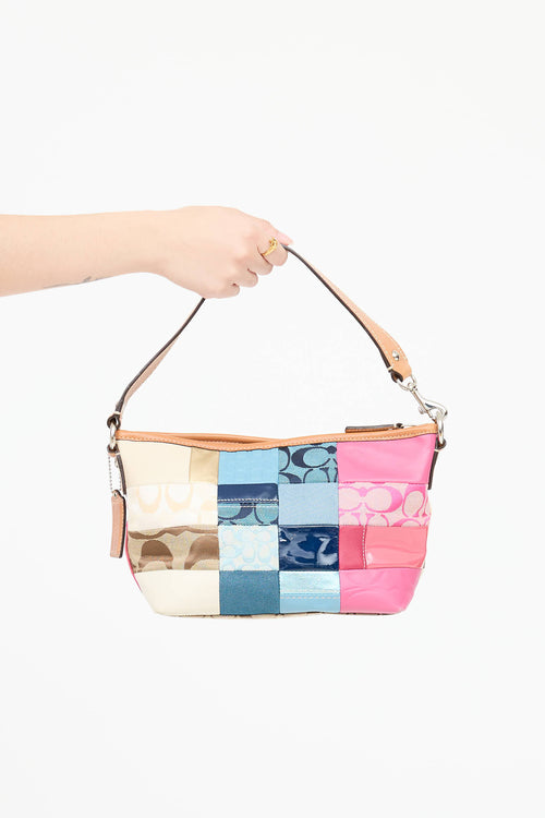CoachPatchwork Shoulder Bag