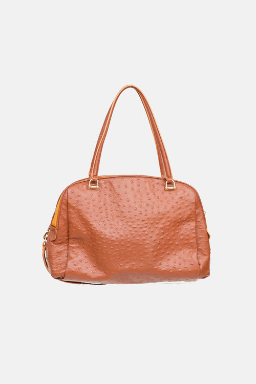 Coach Leather Top Handle Bag