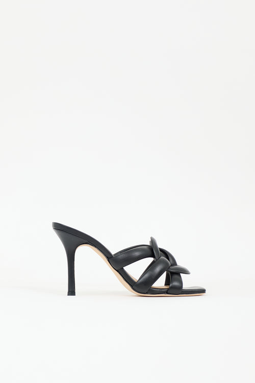 Coach Padded Leather Kellie Sandal