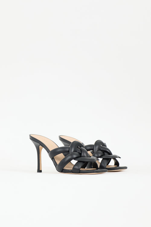 Coach Padded Leather Kellie Sandal