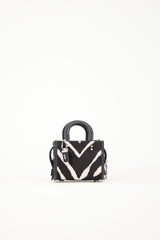 Coach Patterned Hair Rogue 12 Bag