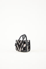 Coach Patterned Hair Rogue 12 Bag
