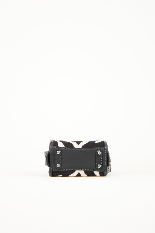 Coach Patterned Hair Rogue 12 Bag