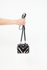 Coach Patterned Hair Rogue 12 Bag