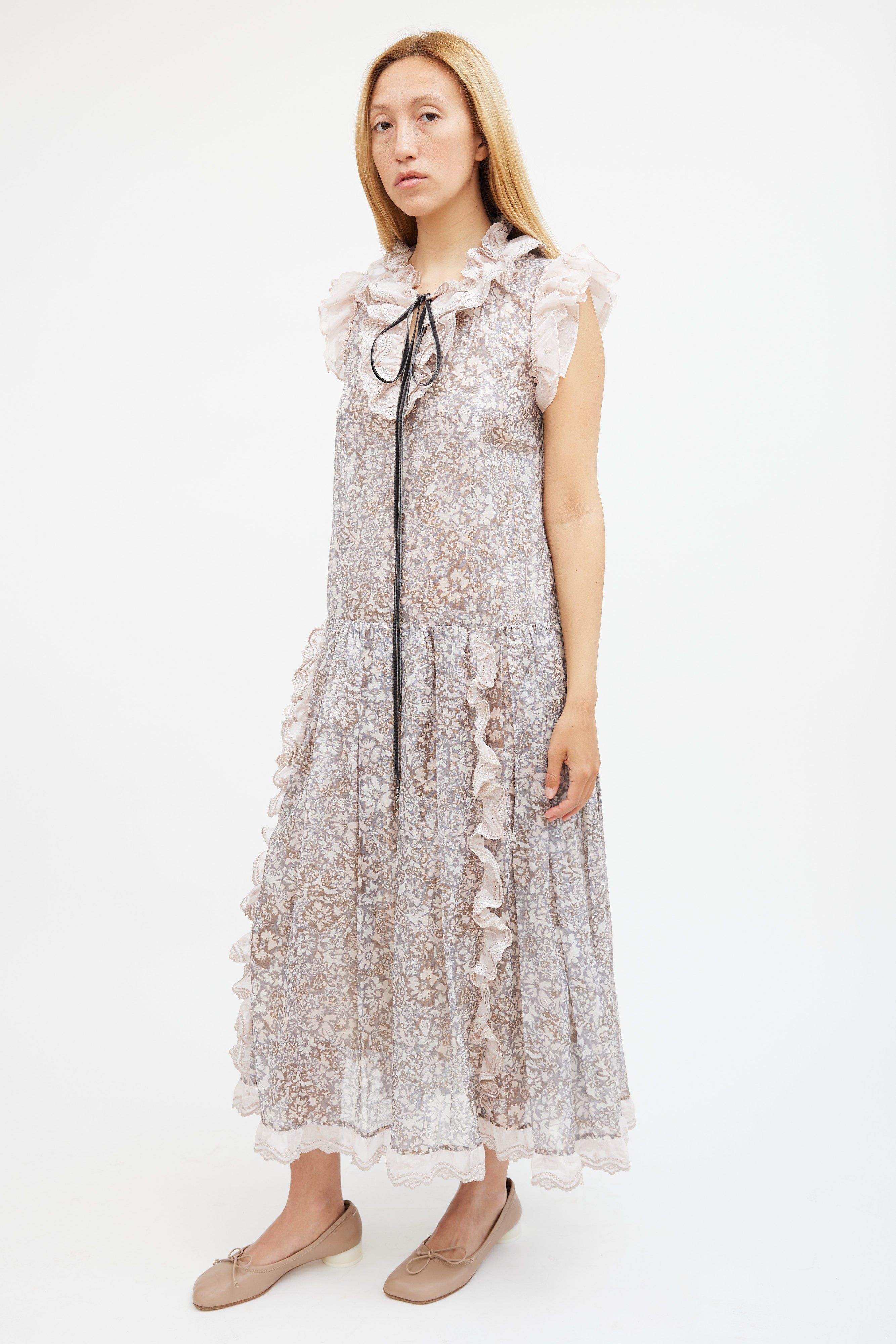 coach maxi dress Printed Maxi Dress | Ready to Wear | Coach