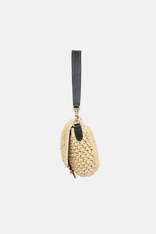 Coach Raffia Tabby Shoulder Bag