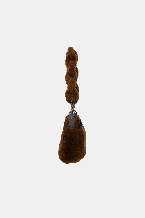 Coach Shearling Mira Shoulder Bag