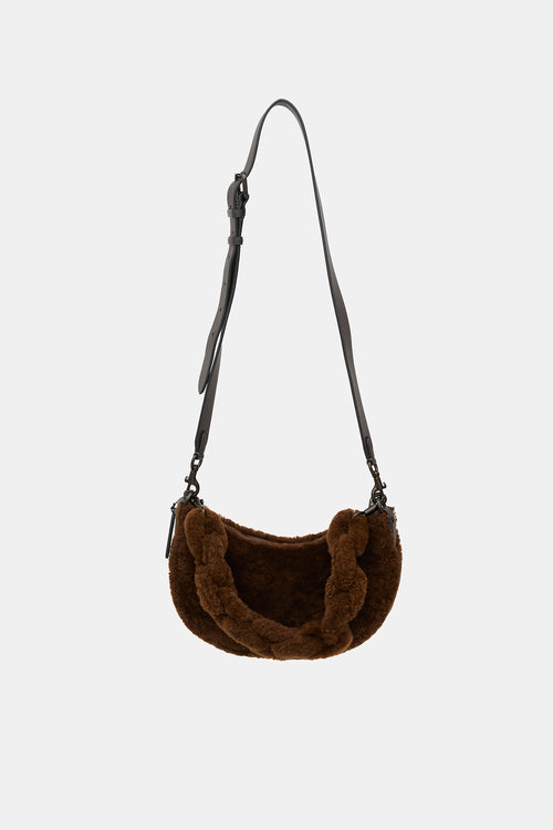 Coach Shearling Mira Shoulder Bag