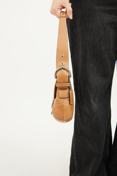 Coach Tan Leather Soho Shoulder Bag