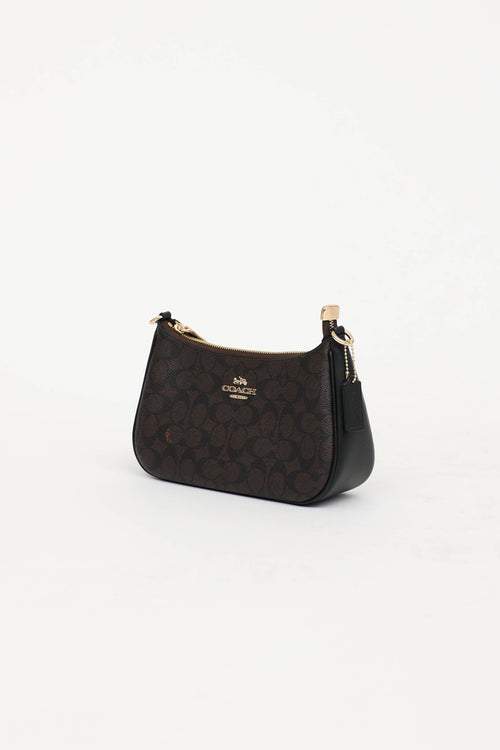 Coach Teri Monogram Shoulder Bag