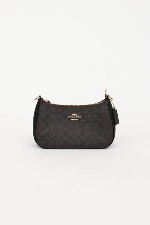 Coach Teri Monogram Shoulder Bag