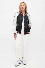 Coach x Disney Black & Multicolour Satin Jacket