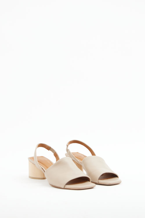 Coclico Grey Sokolo Heeled Sandal