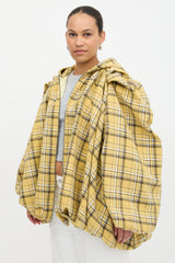 Collina Strada Plaid Pillow Jacket