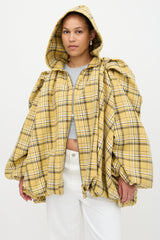 Collina Strada Plaid Pillow Jacket