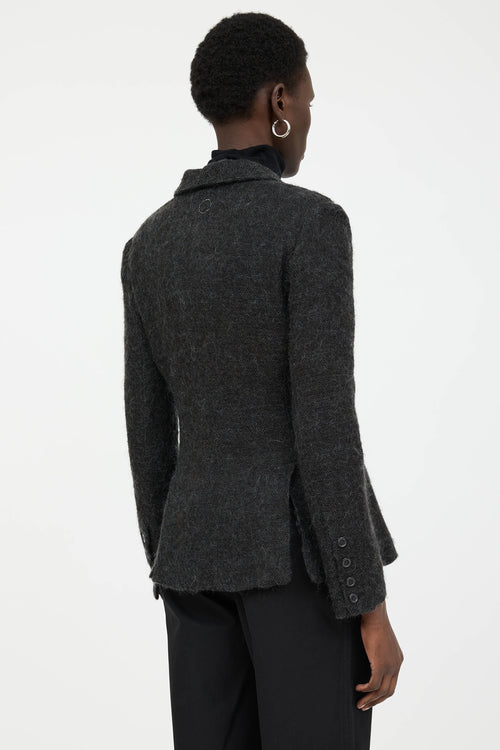 Coming Soon Wool Knit Blazer