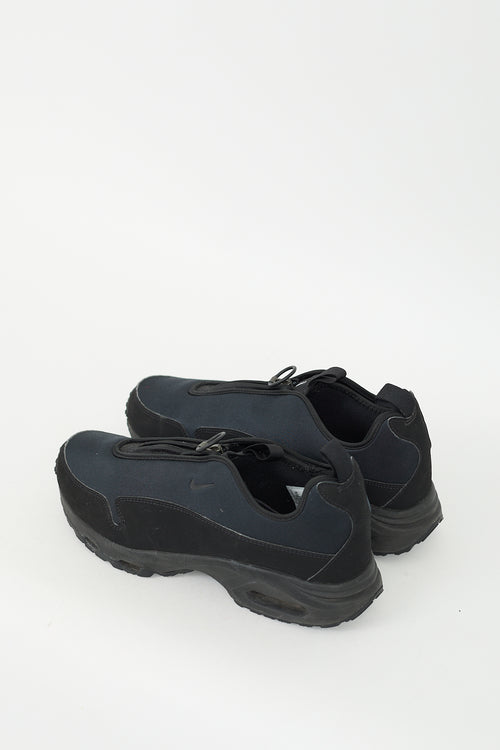 Comme des Garçons X Nike Black Air Max Sunder Sneaker