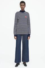 Comme des Garçons Wool Striped Sweater