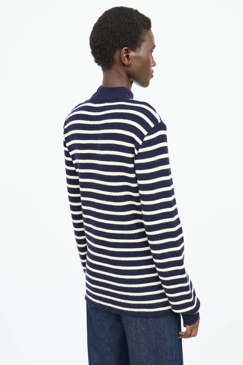 Comme des Garçons Wool Striped Sweater