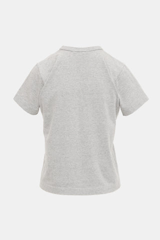 Comme des Garçons 2008 Tartan Patchwork T-Shirt