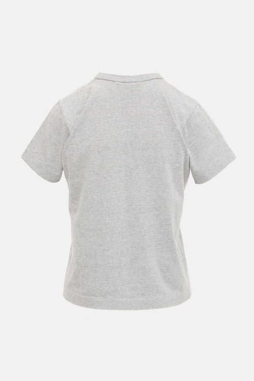 Comme des Garçons 2008 Tartan Patchwork T-Shirt