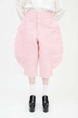 Comme des Garçons AD 2012 Pink Cropped Jodhpur Trousers