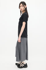 Comme des Garçons Black Heart Ruched T-Shirt