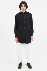 Comme des Garçons Black Patchwork Panelled Shirt