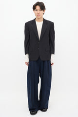 Comme des Garçons Black Wool Blazer
