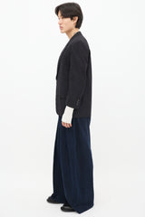 Comme des Garçons Black Wool Blazer