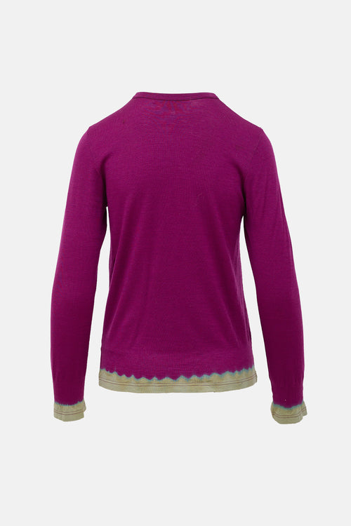 Comme des Garçons FW 2008 Gradient Cardigan