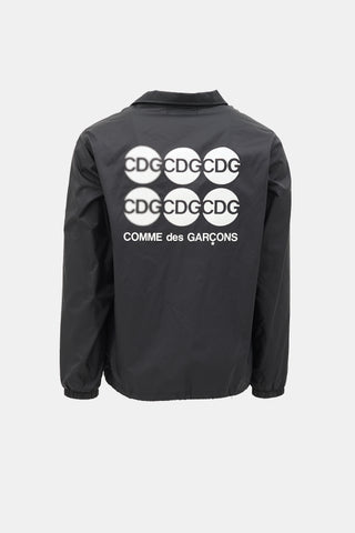 Comme des Garçons FW 2018 Logo Coach Jacket