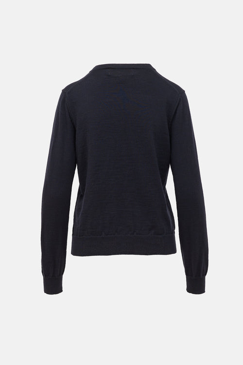 Comme des Garçons FW 2018 Pom Pom Cardigan