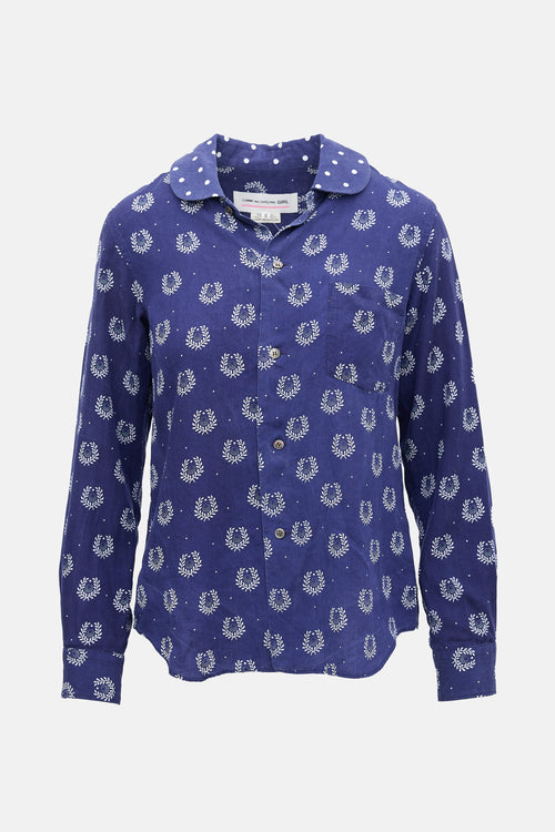 Comme des Garçons Girl Printed Shirt