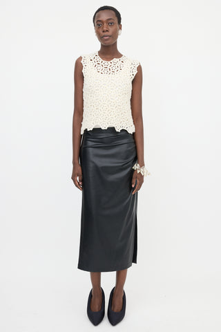 Comme des Garçons SS 2012 Crochet Tank Top
