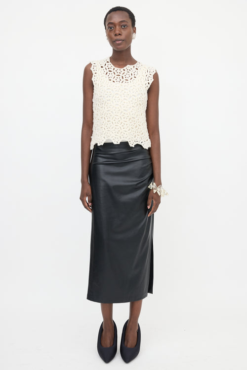 Comme des Garçons SS 2012 Crochet Tank Top