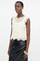 Comme des Garçons SS 2012 Crochet Tank Top